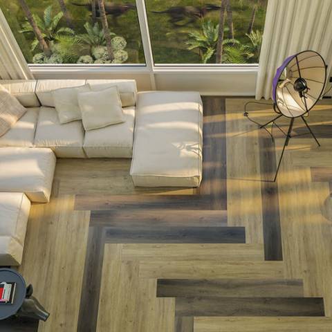 Strata - Piso Vinílico em régua Beaulieu  